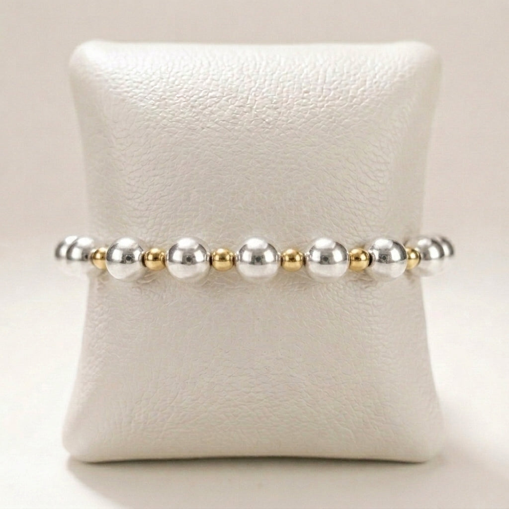 Intertwined Silver Bracelet