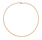 Small Bead Gold Necklace