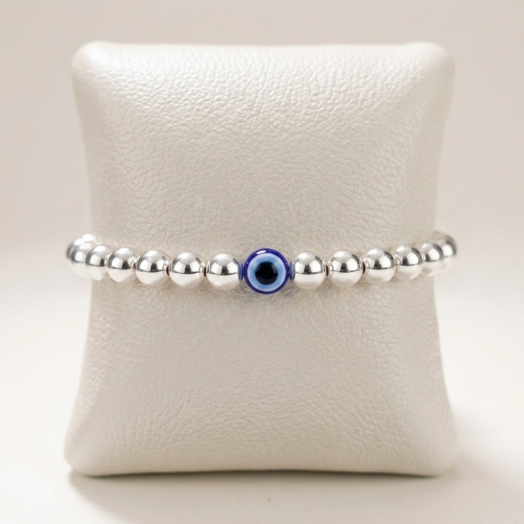 Silver Santorini Eye